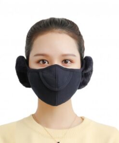 Men Women Winter Two in one Earmuffs Warm Mask Dust proof Cold proof Riding Ear Muff 3.jpg 640x640 3