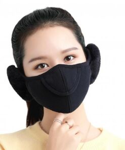 Men Women Winter Two in one Earmuffs Warm Mask Dust proof Cold proof Riding Ear Muff.jpg 640x640