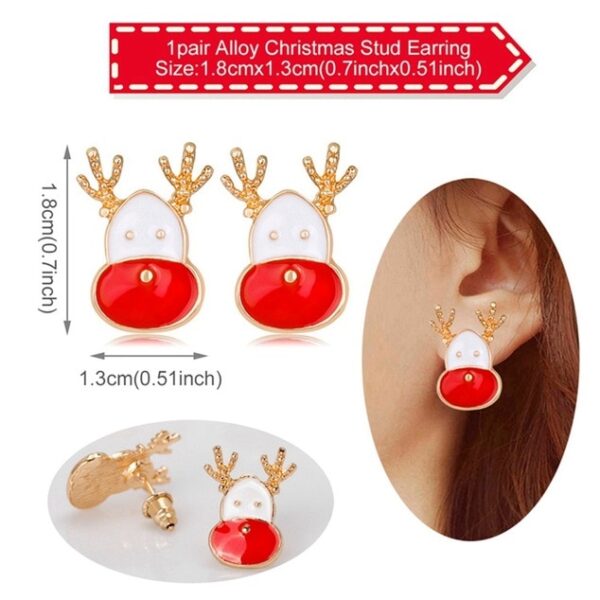 Merry Christmas 2020 Noel Earring Pendant Christmas Gift s Ornaments Christmas Decor for Home New Year 11.jpg 640x640 11