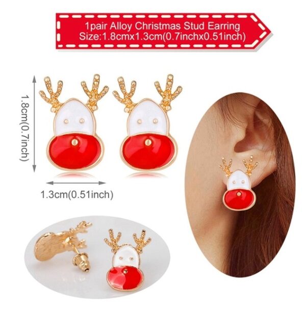 Merry Christmas 2020 Noel Earring Pendant Christmas Gift s Ornaments Christmas Decor for Home New Year 11.jpg 640x640 11