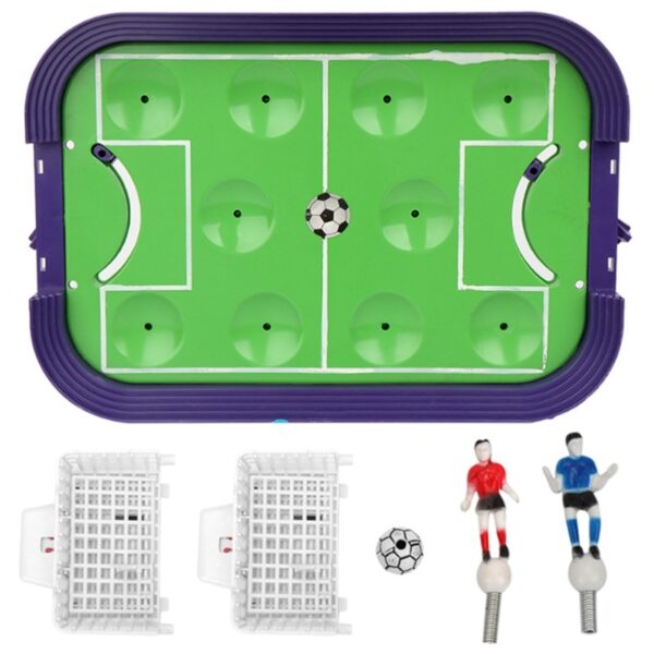 Mini Table Soccer Set Children Sports Toy Football Game Desktop Soccer Field Model Kids Boys Soccer 2