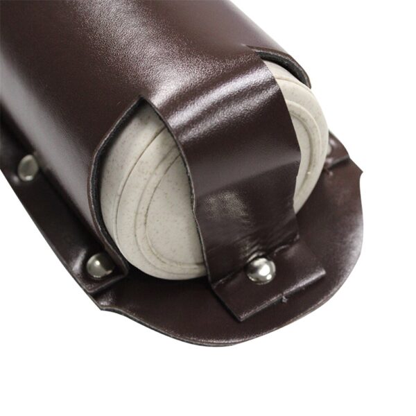 New 1pc Holster Portable Bottle Waist Beer Belt Bag Handy PU Leather Wine Bottles Beverage Can 3