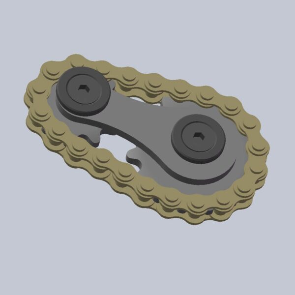 Sprockets Flywheel Fingertip Gyro Sprockets Chains EDC Metal Toy Gear Chain Gyro Drop Ship Sproket Roadbike 7