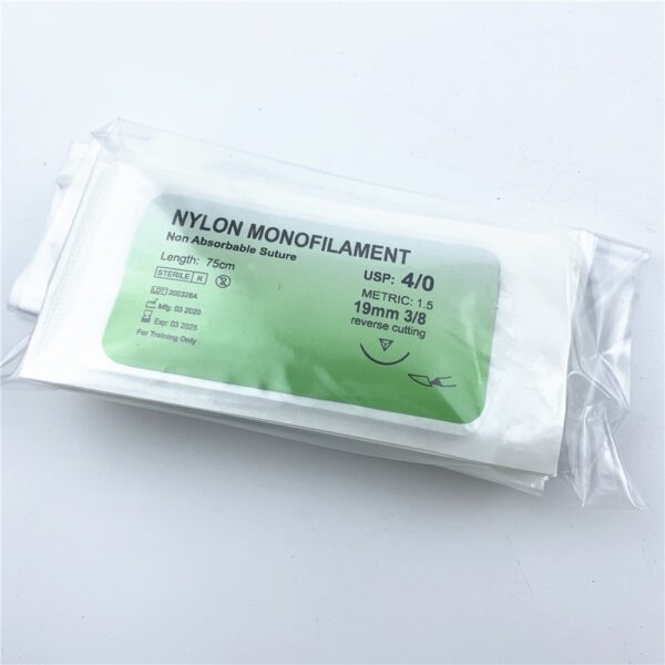 Surgical Suture Training Kit Skin Operate Suture Practice Model Training Pad Needle Scissors Tool Kit Teaching 2