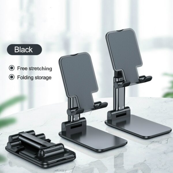 Universal Foldable Phone Stand Support Desk Mobile Phone Holder Stand For iPhone iPad Adjustable Metal