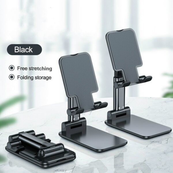 Universal Foldable Runhare Rutsigiro Desk Nharembozha Inobata Inomira Ye iPhone iPad Inogadziriswa Metal