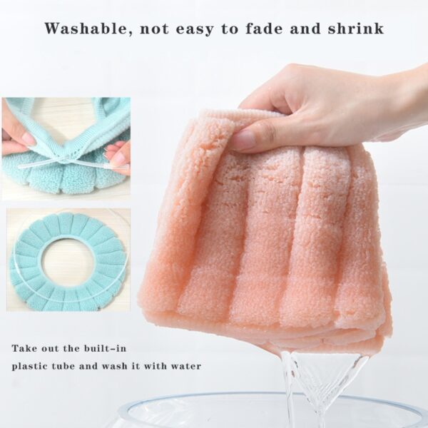 Universal Warm Soft Washable Toilet Seat Cover Mat Set for Home Decoration Closestool Mat Seat Case 3