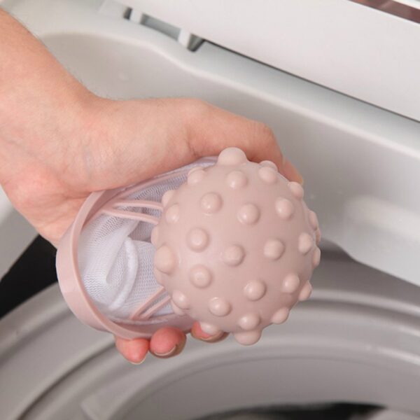 Washing Machine Floating Lint Mesh Trap Bag Floating Lint Hair Catcher Mesh Pouch Bathroom Floating Pet 1