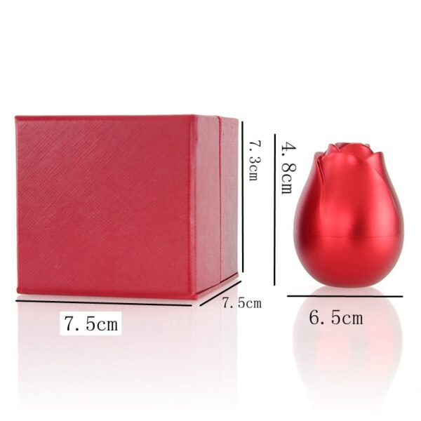 Wedding Rose Ring Boxes Valentine's Day Jewelry Display Case Storage Case Velvet Lining Fashion Creative Engagement 5