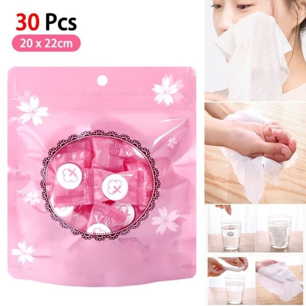100pcs Disposable Pure Cotton Compressed Portable Travel Face Towel Water Wet Wipe Washcloth Napkin Outdoor Moistened 1.jpg 640x640 1