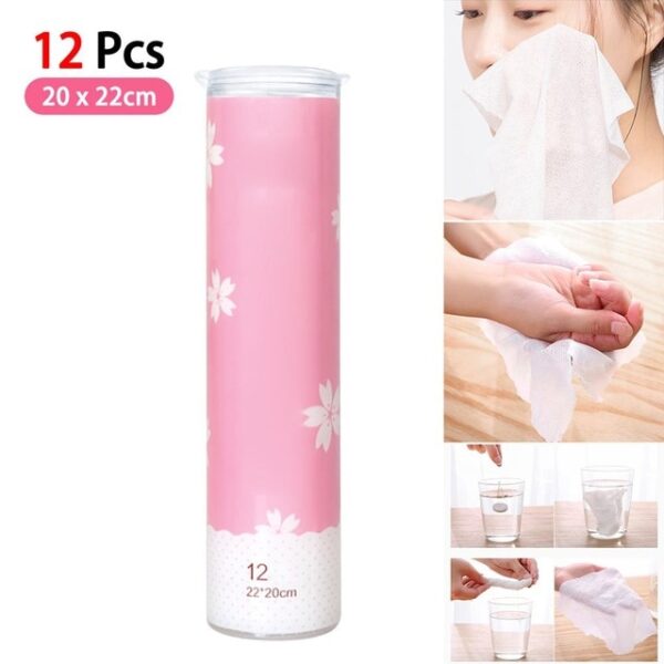 100pcs Disposable Pure Cotton Compressed Portable Travel Face Towel Water Wet Wipe Washcloth Napkin Outdoor