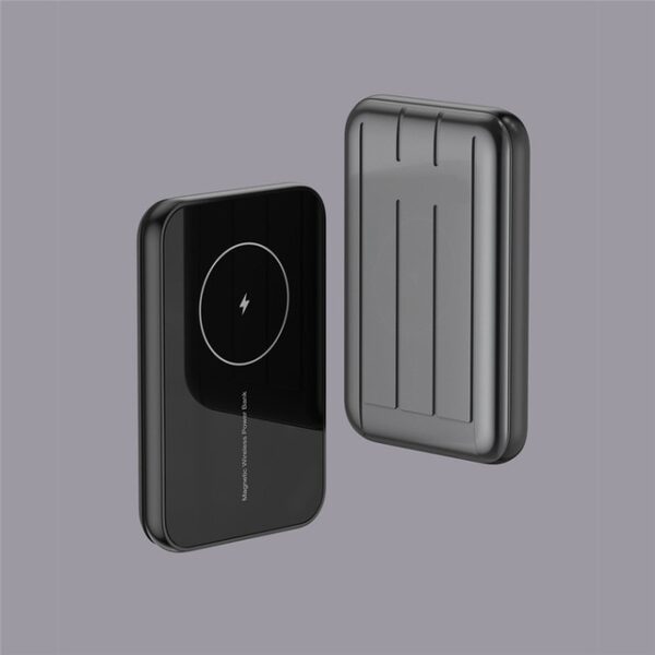 Magsafe iphone 15 12pro Max 12 미니 초박형 무선 12.jpg 1x640 640 용 1W 자기 충전기 전원 은행 XNUMX