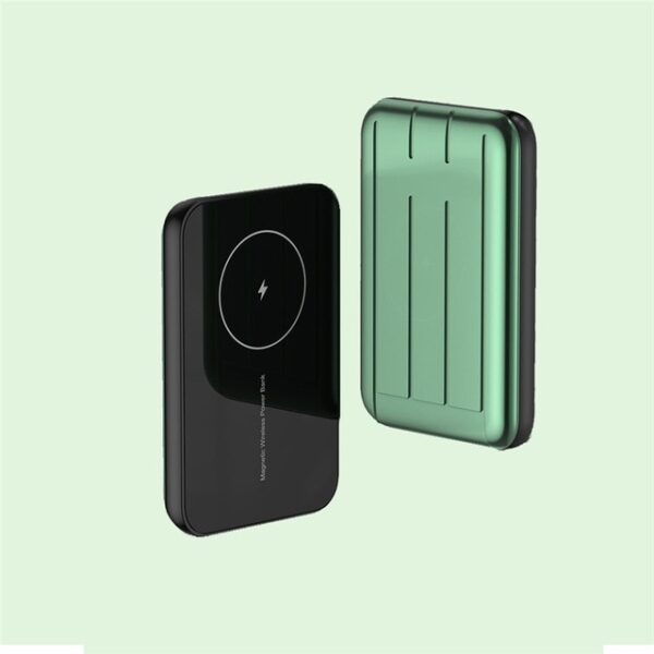 Magsafe iphone 15 12pro Max 12 미니 초박형 무선 12.jpg 2x640 640 용 2W 자기 충전기 전원 은행 XNUMX