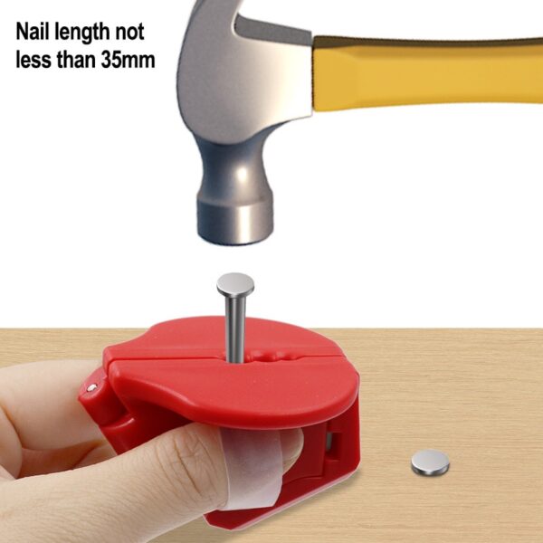1PC Safety Mini Nailer Home Carpenter Electric Drill Screw Clamp Staples Hand Protection Tools Machine Installation 1