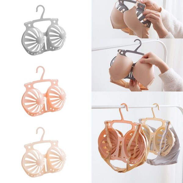 1Pc High Quality Anti Deformation Bra Hanger Drying Holder Clothes Underwear Rack Protector Storage Shaper Dry 2