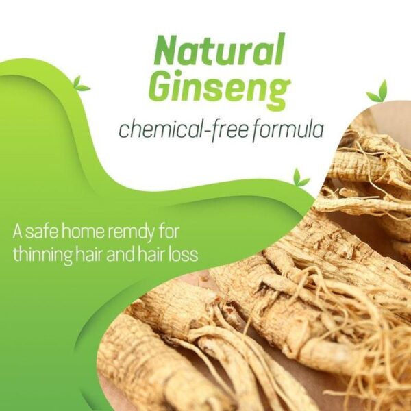1pc 7X Rapid Growth Hair Treatment Anti Hair Loss Fast Hair Growth Serum Ginger Essential Oil 4