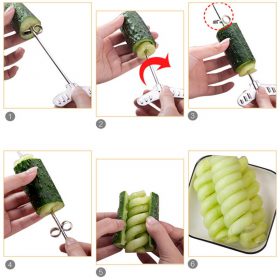 Vegetable Fruit Spiral Knife - image 8
