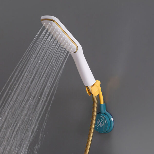 360 Punch Free Universal Adjustable Shower Bracket Bathroom Shower Head Holder Nozzle Adjustment Adjusting Bracket Base 2