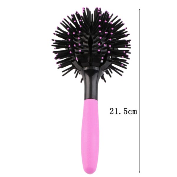 3D Round Hair Brushes Comb Salon Make Up 360 Degree Ball Styling Tools Magic Detangling Hairbrush 4