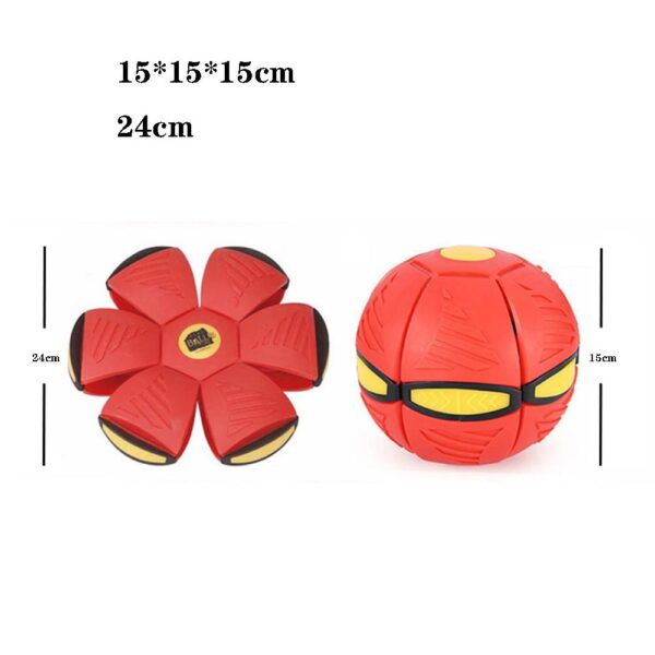 4 Type Outdoor Garden Beach Game Throw Disc Ball Toy Fancy Soft Novelty Flying UFO Flat 3