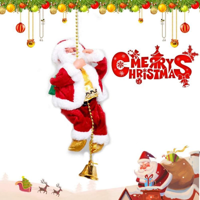 Climbing Santa Claus Decoration Gift