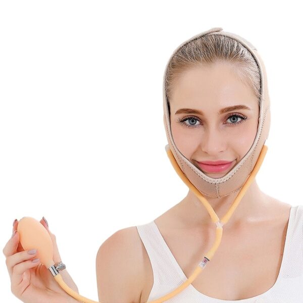 Air Press Lift Up Belt Thin Face Bandage V Line Cheek Chin Slimming Belt Face