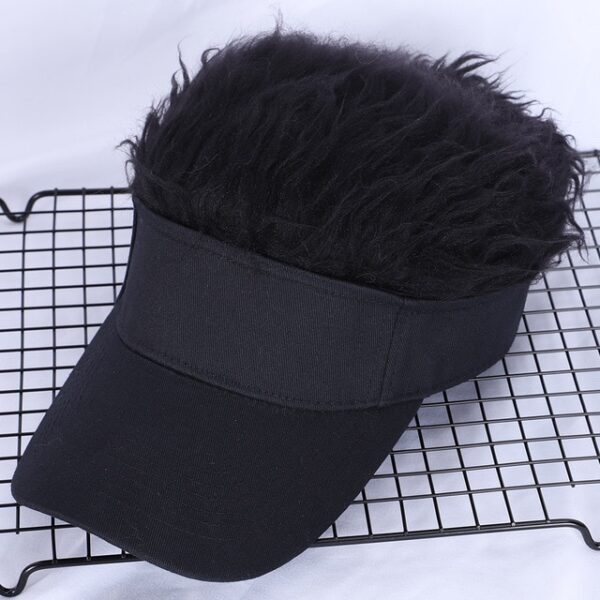 Baseball Cap With Spiked Hairs Wig Baseball Hat With Spiked Wigs Men Women Casual Concise Sunshade 1.jpg 640x640 1