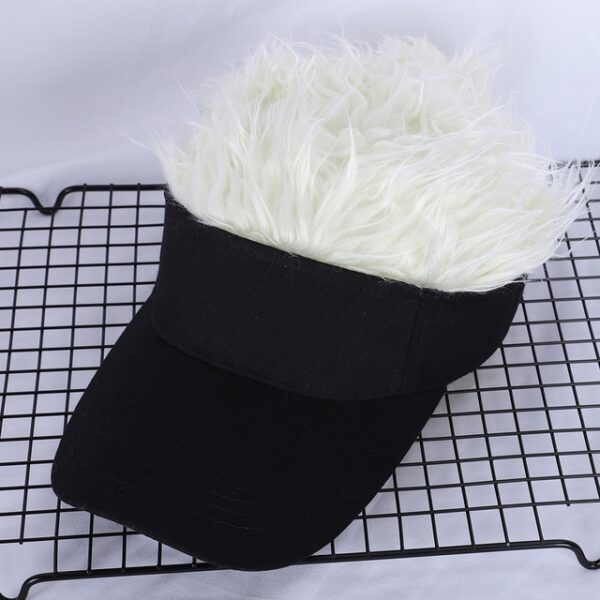 Baseball Cap With Spiked Hairs Wig Baseball Hat With Spiked Wigs Men Women Casual Concise Sunshade 4.jpg 640x640 4