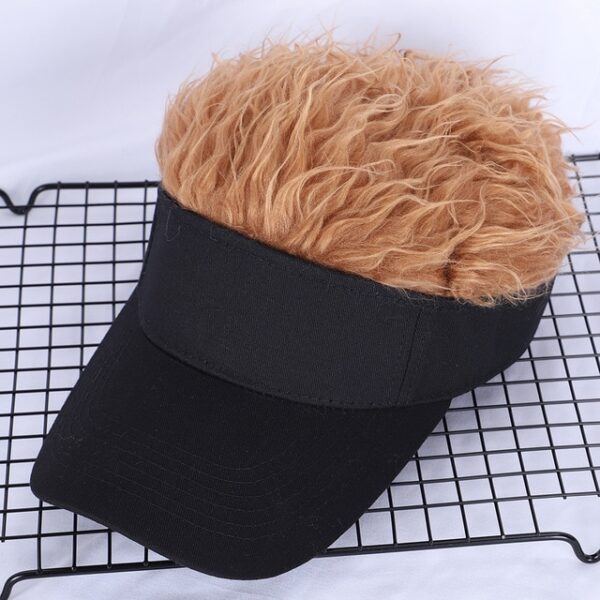 Baseball Cap With Spiked Hairs Wig Baseball Hat With Spiked Wigs Men Women Casual Concise