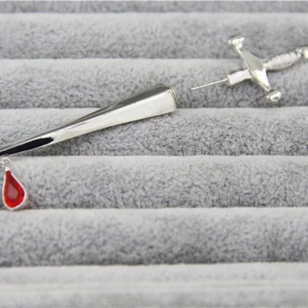 Blood Sworn Dagger Stud Earrings Fashionable Durable for Women Girls Earrings 3