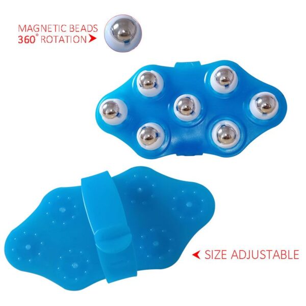 Body rubs seven bead stainless steel roller Rolling ball massager Back Shoulder Massager Body massage and 1