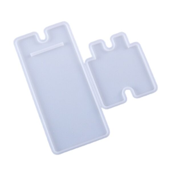 Supporto per staffa per cellulare Stampo in resina epossidica di cristallo Supporto per cellulare fatto a mano Stampo in silicone Artigianato fai-da-te