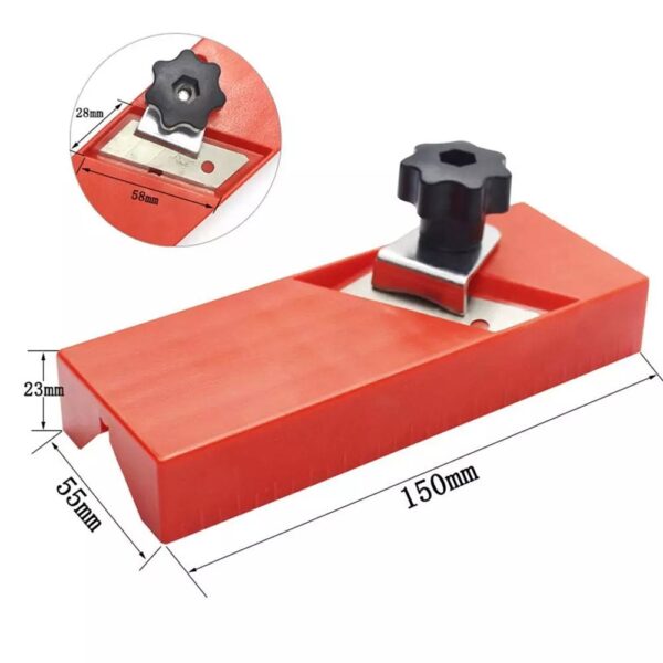 Chamfering Trimming Planer Woodworking Edge Corner Plane 45 Degree Bevel Manual Planer Carpenter Hand Tool Lightweight 2