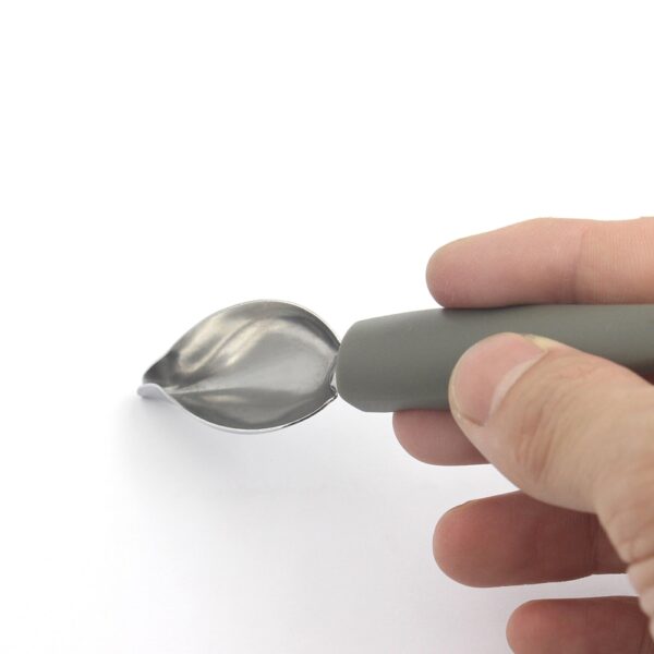 Chef Decoration Pencil Anti slip Accessories Draw Tools Stainless Steel Portable Mini Sauce Painting Coffee Spoon 2