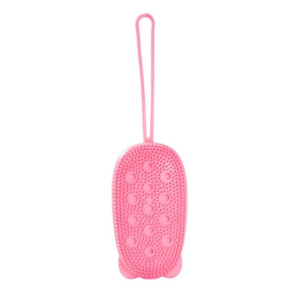 Creative Silicone Bubble Bath Brush Double Sided Massage Scalp Backrubbing Bath Massage Brush Skin Clean