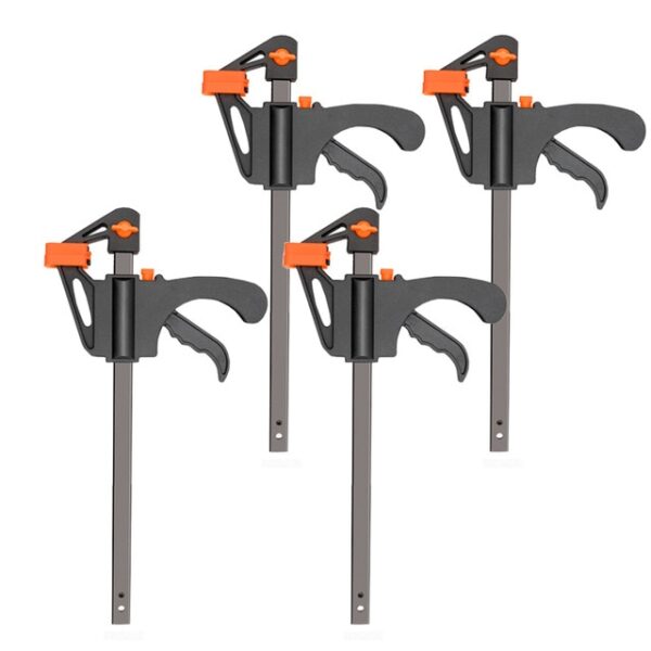 DTBD 4 Inch 2 3 4 5 10Pcs Woodworking Work Bar F Clamp Clip Set Hard 2.jpg 640x640 2