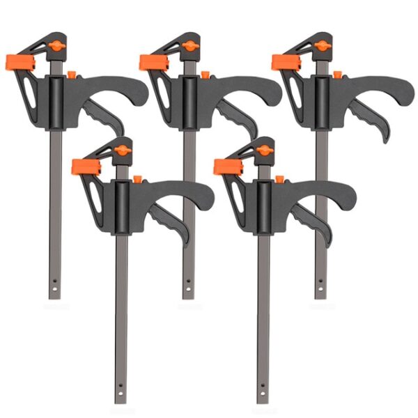 DTBD 4 Inch 2 3 4 5 10Pcs Woodworking Work Bar F Clamp Clip Set Hard 3.jpg 640x640 3