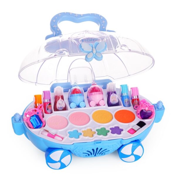 Disney Princess Makeup Set for Girl Toys Frozen Elsa Anna Snow White Belle Rapunzel Pretend