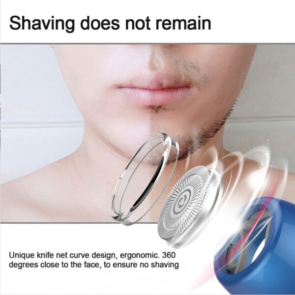 Electric Shaver For Men USB Rechargeable Magnetic to Phone Beard Trimmer Razor Machine Face Hair Shaving 4