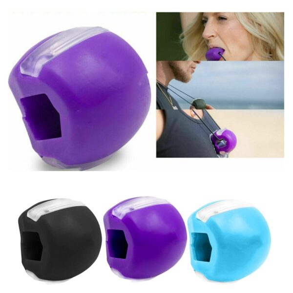 Face Fitness Ball Facial Toner Exerciser Anti Wrinkle Exercise Facial Toner Jaw Exerciser Neck Facial Muscle