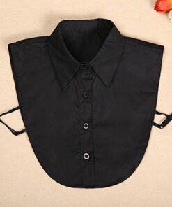 Fake Collar For Shirt Detachable Collars Solid Shirt Lapel Blouse Top Men Women Black White Clothes 1.jpg 640x640 1