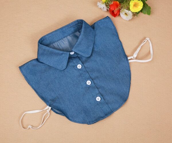 Fake Collar For Shirt Detachable Collars Solid Shirt Lapel Blouse Top Men Women Black White Clothes 12.jpg 640x640 12