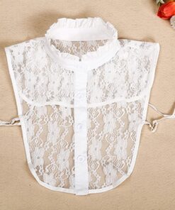 Fake Collar For Shirt Detachable Collars Solid Shirt Lapel Blouse Top Men Women Black White Clothes 7.jpg 640x640 7