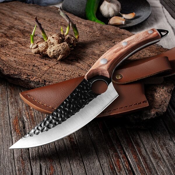 Cuchillo para deshuesar de cocina de acero inoxidable hecho a mano Cuchillo de pesca Cuchilla de carne Cortador de cocina al aire libre Cuchillo de carnicero 3.jpg 640x640 3