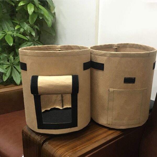 Home garden Grow Bag pot Breathable Potato Tomato Vegetable Plant Growth Bag Vertical Garden JJJYL86 5