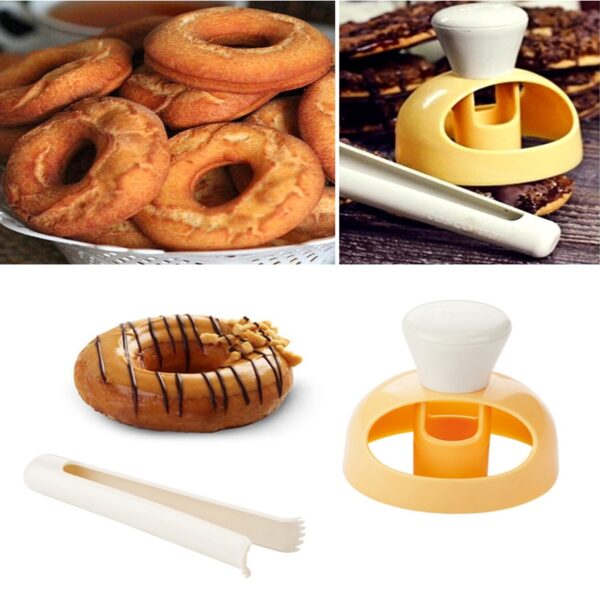 Hot Sale Food Grade ABS Donut Mold Cake Mold Baking Bakeware Cake Decorating Tools Desserts Bread 3