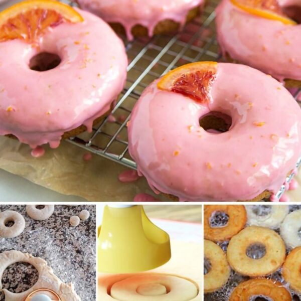 Hot Sale Food Grade ABS Donut Mold Cake Mold Baking Bakeware Cake Decorating Tools Desserts Bread 4