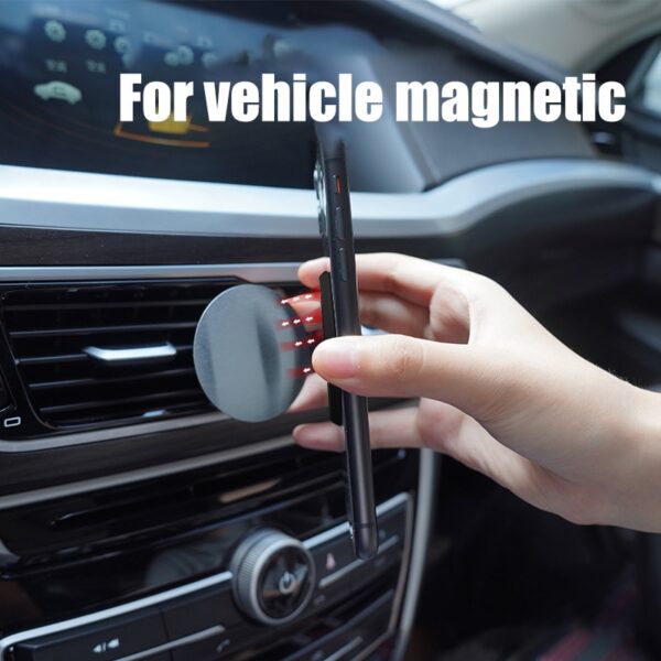 Vendita calda Supporto universale per anello telefonico magnetico per presa d'aria per auto Presa per telefono per iPhone Huawei 2