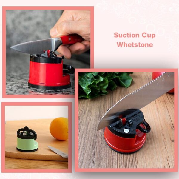 Knife Sharpener Sharpening Tool Easy And Safe To Sharpens Kitchen Chef Knives Damascus Knives Sharpener Suction 4