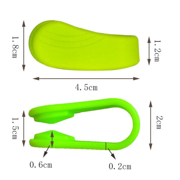 Clip per massaggio per mal di testa naturale Emicrania Supporto per digitopressione Rilassamento Alleviamento dello stress Dolore muscolare Clip per punti Hukou 4